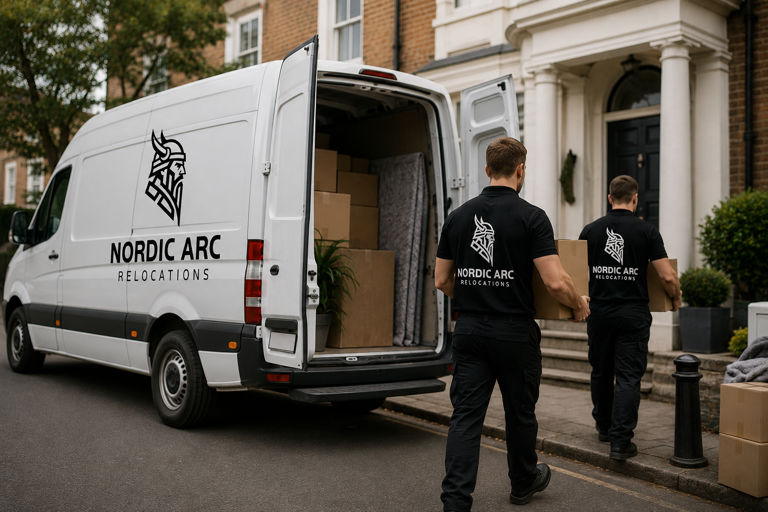 NordicArc crew at a Manchester home